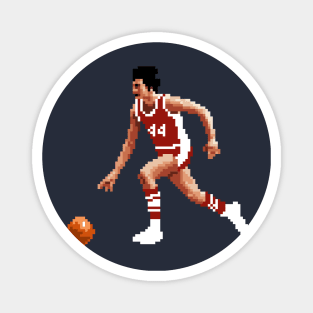 Pete Maravich Pixel Magnet